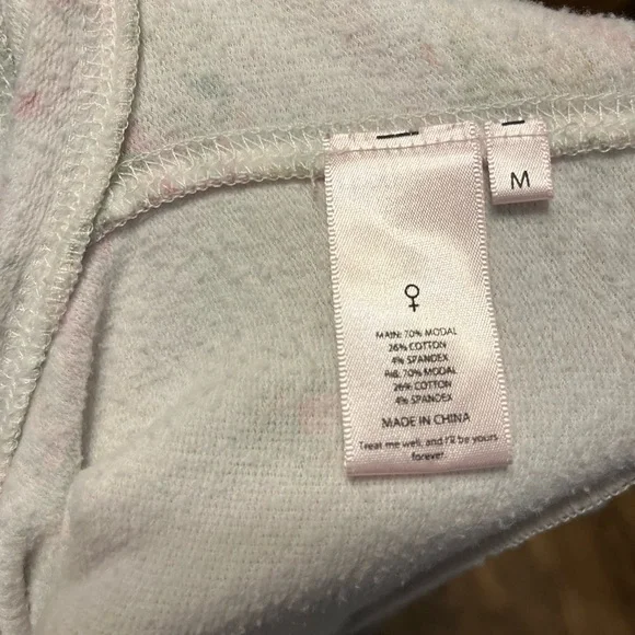 Selkie + Free People Floral Zip-Front Women's Hoodie Size Medium - Picture 10 of 10